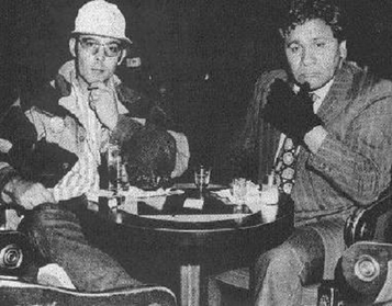 Hunter S. Thompson and Oscar Zeta Acosta Posing for a Photo