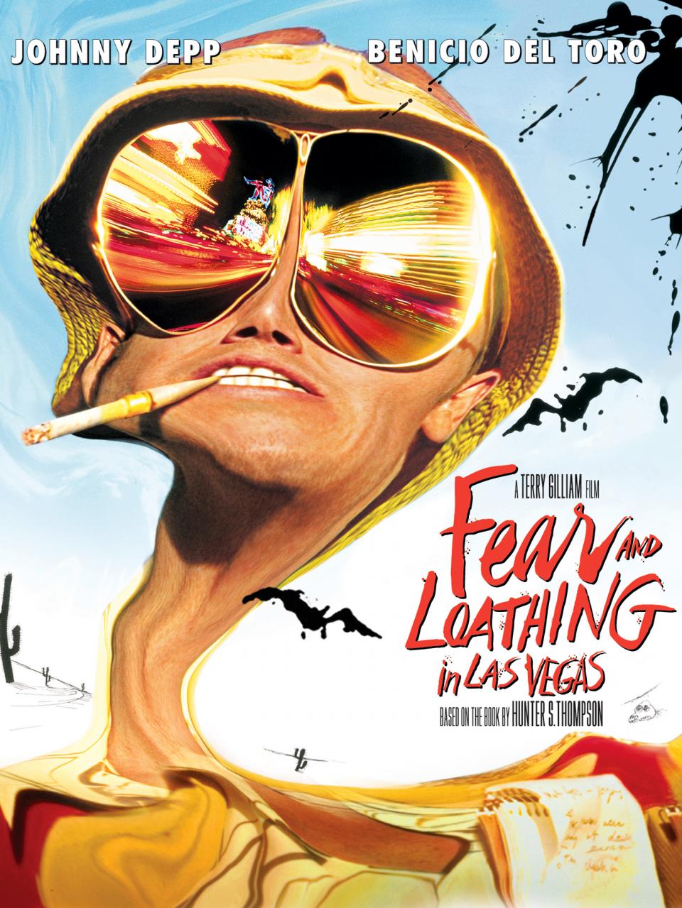 Poster for the movie 'Fear and Loathing in Las Vegas'